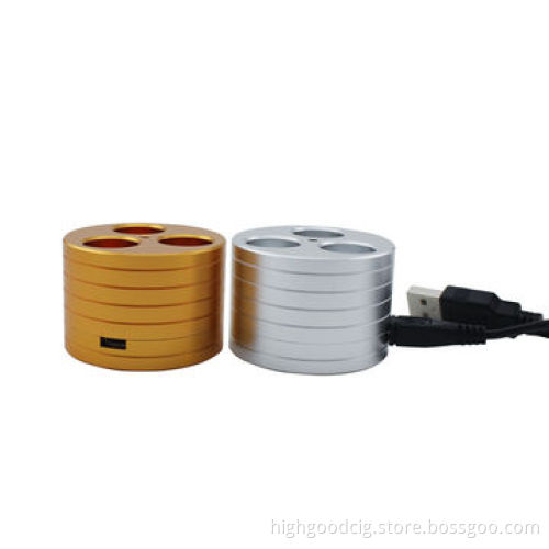 2014 Top quality aluminum material e cigarette charging stand with various colors and fast deliveryNew